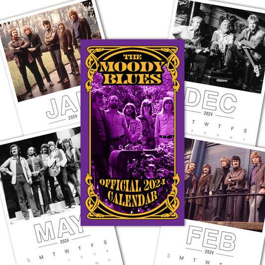 Moody Blues 2024 Wall Calendar