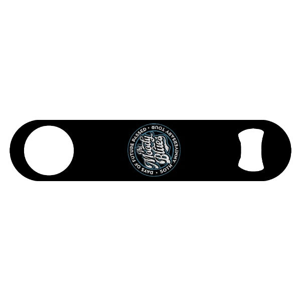 Moody Blues 50th Anniversary Days of Future Passed logo Bottle Opener