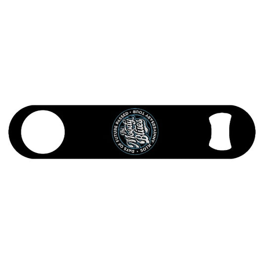 Moody Blues 50th Anniversary Days of Future Passed logo Bottle Opener
